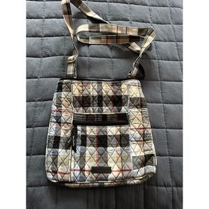 Vera bradley perfectly plaid‎ hipster cross body